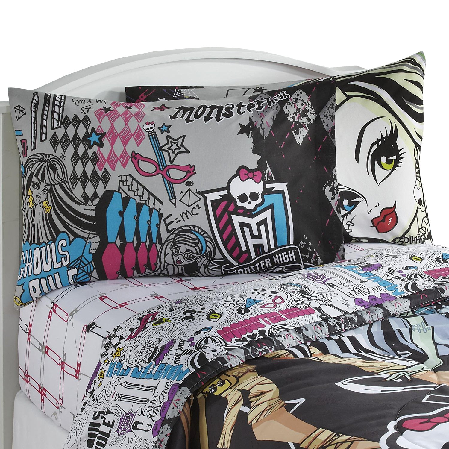 Monster High Sheet Set The In Crowd Bedding Accessories ...