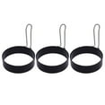 thumbnail image 1 of Egg Ring Round Egg Cooker Rings For Cooking Stainless Steel Non Stick Metal Circle Shaper Mold Household Kitchen Cooking Tool for Fried Egg McMuffin Sandwiches Egg Maker Molds, 1 of 7