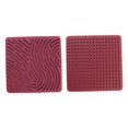 thumbnail image 2 of Lipstore Silicone Sensory Activity Board, Fine Motor Skill Learning Toys, Kids Fidget Toy Brown, 2 of 8