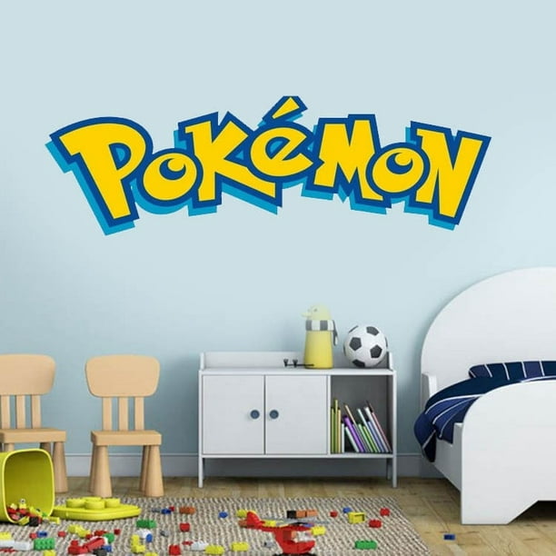 New Pokemon Wall Art Sticker Mural Decals Living Room Decor DIY