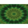 thumbnail image 1 of Ahgly Company Machine Washable Indoor Rectangle Transitional Dark Lime Green Area Rugs, 5' x 7', 1 of 7