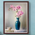 thumbnail image 1 of Cuadros Decorativos Kit de pintura por números DIY florero mano aceite arte imagen artesanía hogar pared decoración (2) Wdftyju embutido en tela, 1 of 9