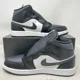 thumbnail image 2 of N I-K-E A i r-Jor-dan 1 Mid Black Off Noir-Summit White Men' Shoes DQ8426-010 No Lid, 2 of 6