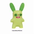 thumbnail image 1 of Creative Gifts Ugly Cute Toys,Funny Ugly Monster,Collectible（Screaming Monster Puzzle Series - Crazy Rabbit Monster）, 1 of 3