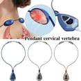 thumbnail image 3 of USB Pain Relief Pendant Portable Acupoints Lymphvity EMS Neck Massager Device Neck Massager Body Massager WHITE, 3 of 8