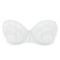 thumbnail image 5 of Wingslove Strapless Bra for Women Plus Size Push Up Underwire Multiway Support Bra, White 42B, 5 of 9