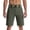 Green #1, variant on WULMLEO Men's Hiking Cargo Shorts 10" with Pockets Quick Dry Casual Stretch Bottoms Golf Workout Outdoor Summer Shorts Khaki L