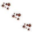 thumbnail image 4 of QualitChoice 1 Set Star Decorations Household Interesting Exquisite Stars Pendant Party Supply Craft Decoration Decor Props for Layout Rose gold 3Set, 4 of 6