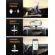 thumbnail image 2 of Soporte de teléfono LISEN con ranura para CD para iPhone 16 Pro Max de coche, color negro, 2 of 7