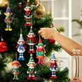 thumbnail image 3 of Dserhfy Christmas Elf Ornaments Wooden Elf Boys Girls Christmas Tree Hanging Ornaments for Home Tree Indoor Outdoor Holiday Decor, 3 of 8