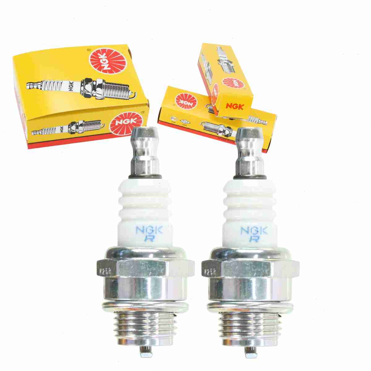2 pc NGK 7421 Standard Spark Plugs for 018-00546-211 065-01404-70 150265060 245 293918 4113202S 6022 6025 77-306 840 840C 92070-2060 98073-56744 AR7N CSR45 E3.12 E7199-67740 FF-12 L6RC RCJ8 W20M-U
