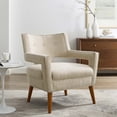 thumbnail image 2 of Modway Sheer Upholstered Fabric Armchair in Sand, 2 of 5