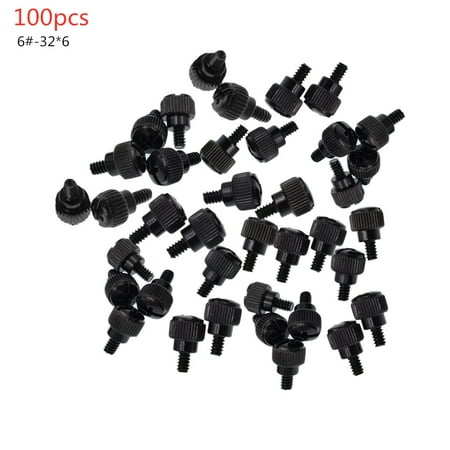 

FEAMOS Desktop Computer Case Thumb Thumbscrews Screws and 6#-32*6 Hard Drive Screws