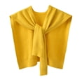 thumbnail image 1 of Guardurnaity Mantón de senderismo de invierno para mujer, pañuelo de estilo informal para banquete de boda, capa transpirable, Poncho para mujer, Accesorios de disfraces Amarillo Guardurnaity AP013386-01, 1 of 6