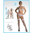 thumbnail image 5 of Women's LoveMoi LOV5100 Genevieve 4-Piece Garter Set (White L), 5 of 7