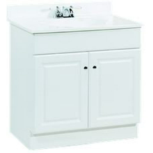 RSI HOME PRODUCTS RICHMOND BATHROOM VANITY CABINET WITH ...