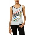 thumbnail image 2 of Peanuts Womens Olympics Goals Tank Top, Grey, Juniors, X-Small, 2 of 2