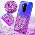 thumbnail image 3 of Compatible for Cricket Influence Case/AT&T Maestro Plus Case [Military Grade] Ring Car Mount Kickstand Hybrid Hard PC Soft TPU Shockproof Protective Case - Rose Gold, 3 of 4