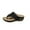 Black, variant on Women's New Summer Plus-size Flower Hollowed-out One Line Wedge Comfortable Casual Beach Sandals Sandals for Women Black 40