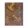 thumbnail image 2 of Gango Home Decor Contemporary Gold Brushed Metal I by Monika Burkhart (Printed on Paper); One 16x20in Fine Art Paper Giclee Print, 2 of 4