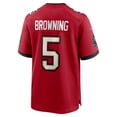 thumbnail image 3 of Men's Nike Jack Browning  Red Tampa Bay Buccaneers  Game Jersey, 3 of 3