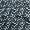 thumbnail image 1 of oneOone Georgette Viscose Blue Fabric Floral Craft Projects Decor Fabric Printed By The Yard 42 Inch Wide, 1 of 4