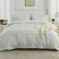thumbnail image 2 of Gogreen Luxury Queen Duvet Cover Floral, Soft & Breathable 100% Cotton 3 Pieces Queen Bedding Sets, Pattern Queen Comfy Duvet Cover, with Zipper Closure, 2 of 11