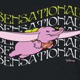 thumbnail image 3 of Disney - Dumbo - Sensational - Juniors Cropped Cotton Blend T-Shirt, 3 of 5