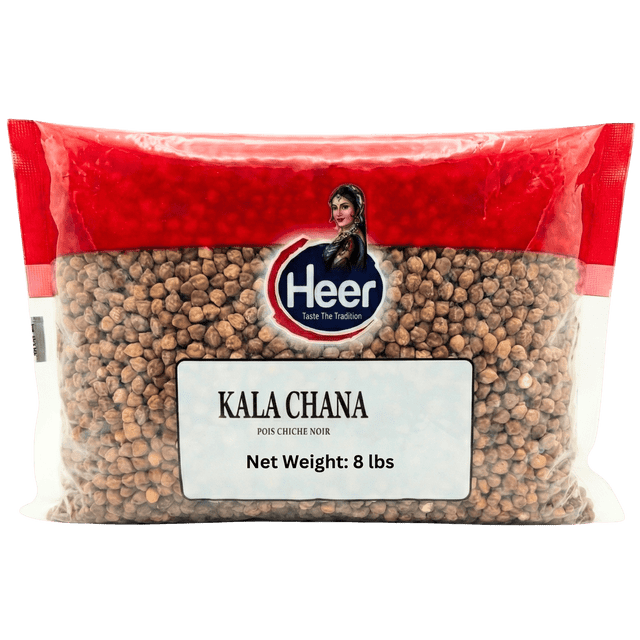 Heer Kala Chana, 8 lbs, Desi Black Chickpeas