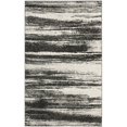 thumbnail image 1 of Safavieh Retro Collection RET2693-8479 Modern Abstract Dark Grey and Light Grey Square Area Rug (6' Square), 1 of 3