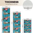 thumbnail image 4 of Dogs with Pioneer Flower Kitchen Rugs Sets Of 3,Kitchen Runner Rugs Non Skid Washable,Decorative Kitchen Floor Mats for Kitchen,Sink,Laundry,17"x30"+ 17"x47" + 17"x59", 4 of 6