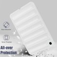 thumbnail image 4 of Case Designed for Samsung Galaxy Tab S6 Lite 10.4" 2024 / 2022 / 2020, Stylish Down Jacket Desigh Soft TPU Shockproof Protective Lightweight Tablet Case Cover for Girls Women, White, 4 of 7