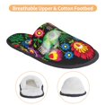 thumbnail image 3 of Fotbe Traditional Floral Polish Pantuflas Peludas para Mujer con Estampado, Zapatillas de Peluche, Zapatos de Invierno para Casa, Uso Interior y Exterior-Large, 3 of 8