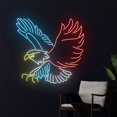 thumbnail image 3 of Handmadetneonsign Eagle Neon Light, Eagle Led Light, Eagle Bird Led Sign, Home Decor, 3 of 5