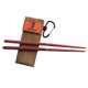 thumbnail image 3 of Palillos Reutilizable Accesori de Deportes Al Aire Libre para Acampada con Bolsa De Transporte Regalo para Sunnimix Palillos plegables, 3 of 8