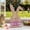 Purple, variant on Uandlove 3D Wooden Easter Bunny Figurine with Egg - Standing Table Decoration, Assembly Required, Home Centerpiece