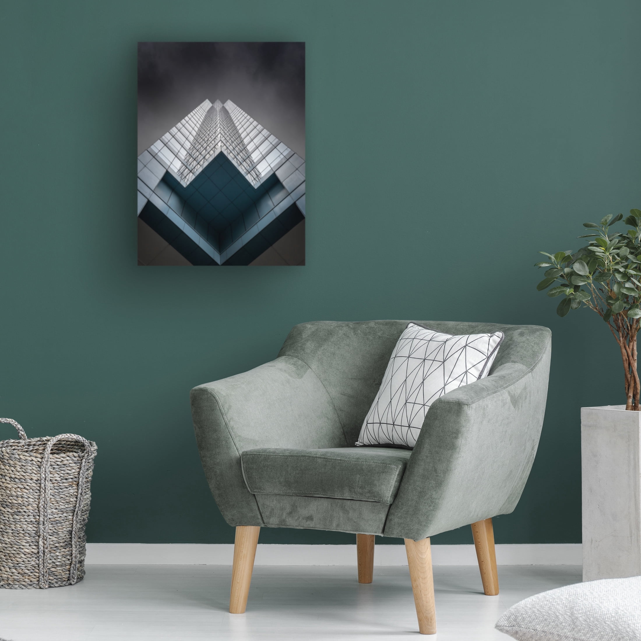 Trademark Fine Art David Chiodo Alien Giant Canvas Wall Art