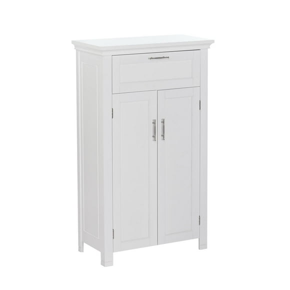 Somerset Collection Maison RiverRidge® Armoire sur pieds à 2 portes, 23,6 po. (larg) x 40,25 po. (haut) x 11,81 po. (prof), blanc