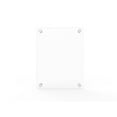 thumbnail image 3 of FixtureDisplays® Clear Acrylic Plexiglass Lucite Wall Mounted Sign Holder 10772-3 8511, 3 of 4
