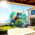 thumbnail image 5 of Tuvgenk 7.4" Acrylic Puzzles Suncatchers for Windows Hanging Wall Decor Stained Glass Window Hanging Floral 83 Pieces Animal Light Catcher Ornament Gift for Mom & Women, 5 of 6