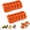 2pcs, variant on Chick Feeder, Flip-Top Plastic Poultry Feeder for Birds