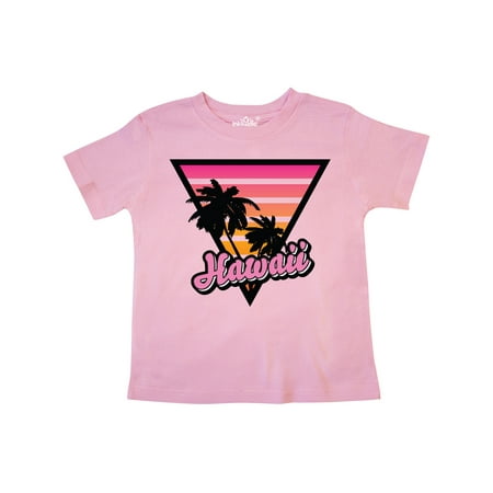 

Inktastic Hawaii with Triangle and Palm Trees Gift Toddler Boy or Toddler Girl T-Shirt