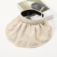 thumbnail image 1 of Sun Visor Hats Summer Visor Hats Summer Visors Women Visors Visor Hats Women Sun Visors Wide Brim UV Proof Elastic Foldable Clip On Packable Shell Hat For Summer, 1 of 1
