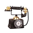 thumbnail image 1 of Cateissary Modelo de teléfono vintage de resina, montado en la pared del hogar, para teléfono decorativo de resina para hotel en casa y Decoración del hogar bronce, 1 of 6