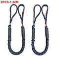 thumbnail image 3 of 2Pcs Set Bungee Dock Line Mooring Rope for Boat 4 ft 2 Ropes Rope Bungee Cord Dockline Boats Kayak Accessories, 3 of 9