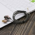 thumbnail image 5 of SHARE SUNSHINE Wired Earphones In-Ear Stereo Quad-Core Dual-Motion Coil Earbuds with Mic-Gold, 5 of 5