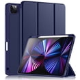 thumbnail image 1 of Funda para iPad Pro 11 compatible con soporte para lápices, compatible con Wenlaty, azul marino, 1 of 7