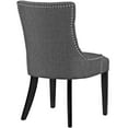 thumbnail image 5 of Modway Regent Dining Side Chair Fabric Set of 2 in Gray, 5 of 5