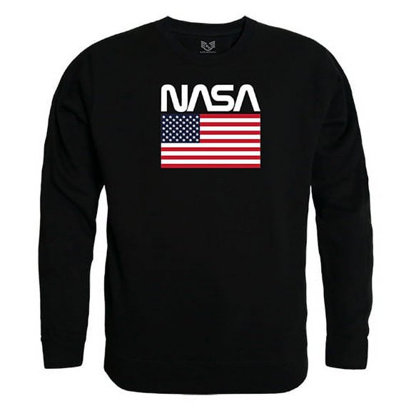 Rapid Dominance NAS2-WO2-BLK-03 Worm 2 Graphic Crewneck Sweatshirt, Black - Large