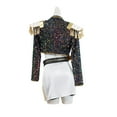 thumbnail image 4 of ZTACE POP Singer Stars Halloween Costume - Rumi Golden Cosplay Full Set, Girls Cosplay Suits, Halloween Cosplay Costumes - Black, 160, 4 of 5